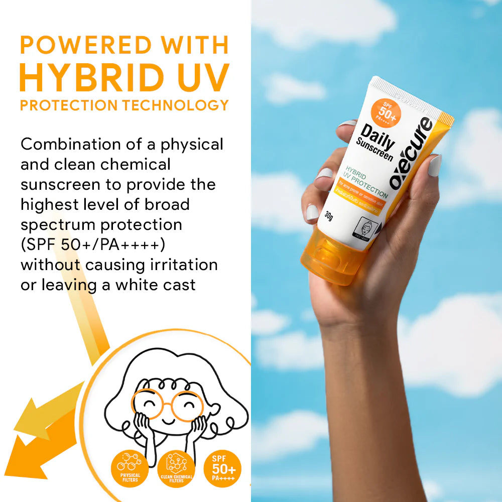 Oxecure Daily Sunscreen Hybrid UV Protection 6g