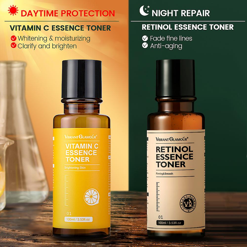 Vibrant Glamour Vitamin C Essence Toner Brightening Skin 100mL