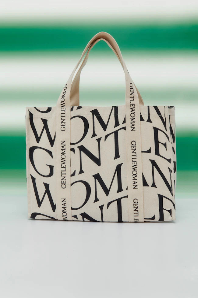 GentleWoman F.Cream Monotonous Break Tote Bag