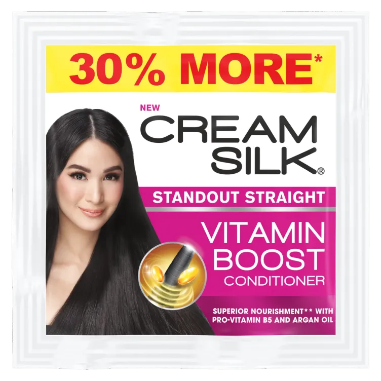 Cream Silk Vitamin Boost Standout Straight 13mLx12sachets