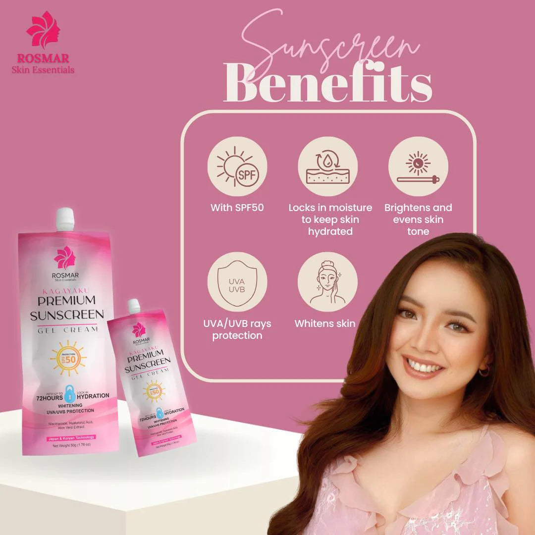 Rosmar Kagayaku Premium Sunscreen Gel-cream