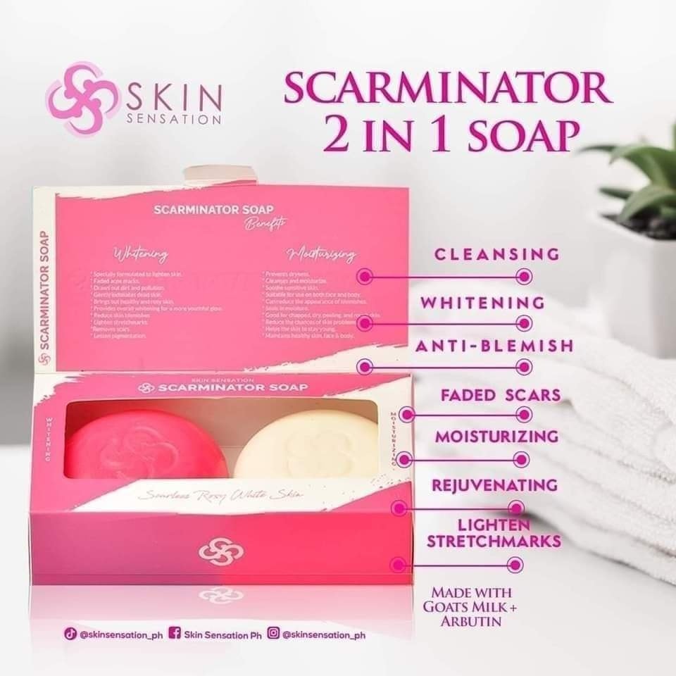 SKIN Sensation Scarminator Duo Soap 2x100g