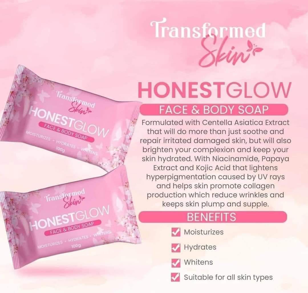 Honest Glow Glass Skin Soap