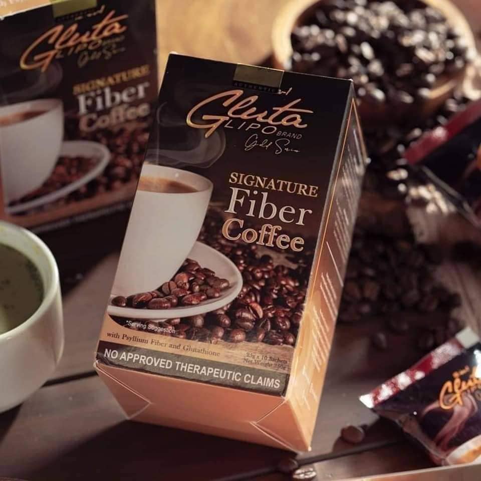 GlutaLipo Gold Series Fiber Coffee Slimming Drink