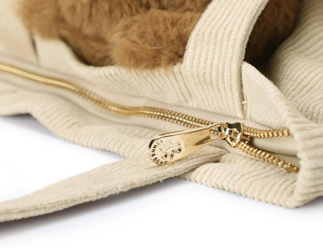 TTWN & Bear Furry Tote Bag