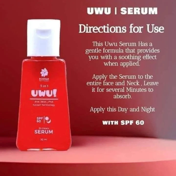 Rosmar 4in1 UWU Niacinamide Serum 30mL