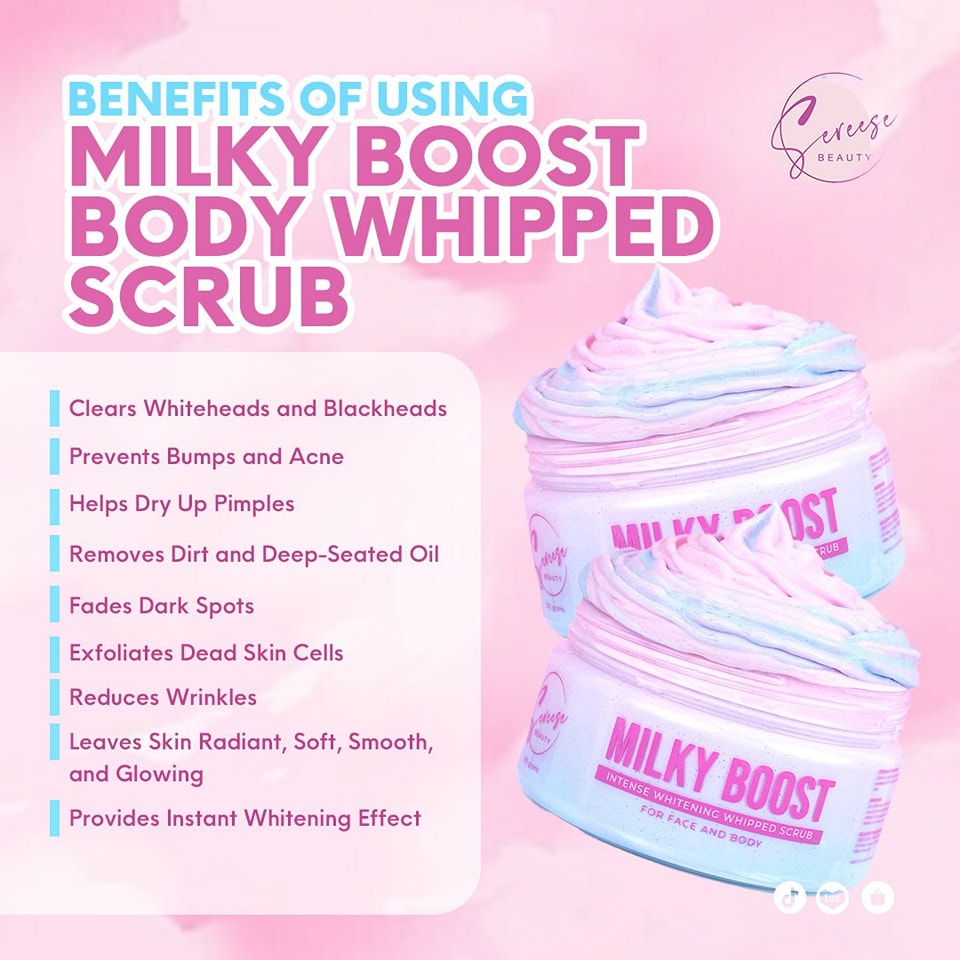 Sereese Milky Boost Whitening Scrub 250g