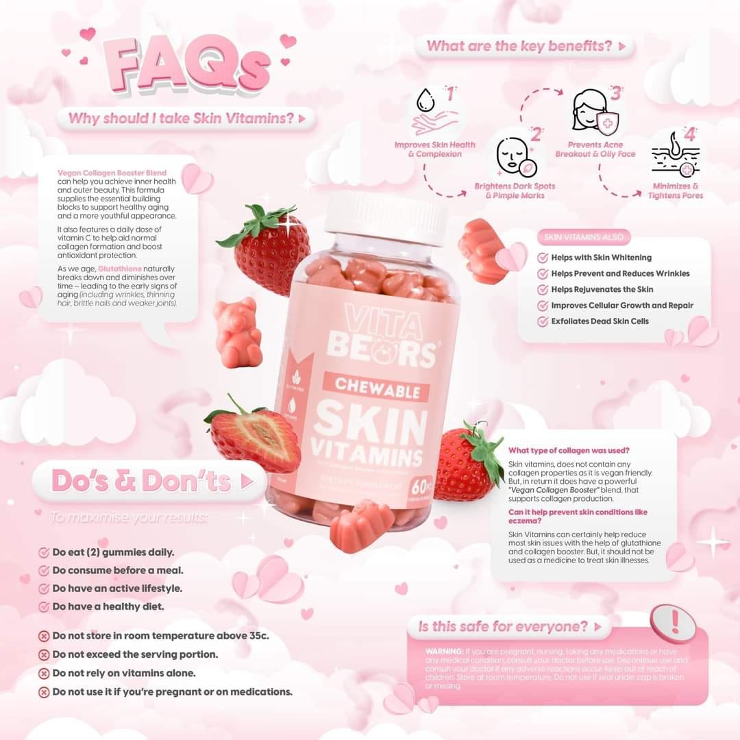 Vitabears Skin Vitamins