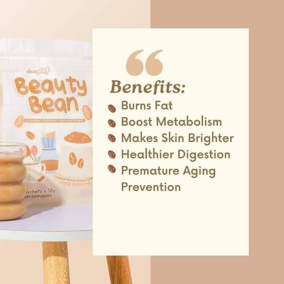 Dear Face Beauty Bean Coffee Drink
