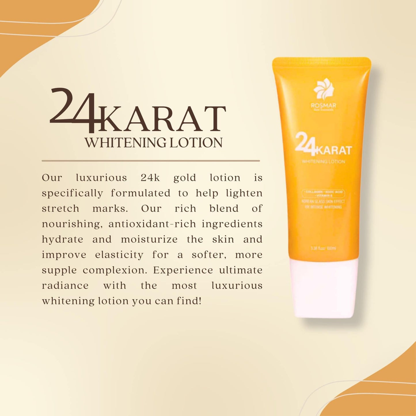 Rosmar 24K Lotion