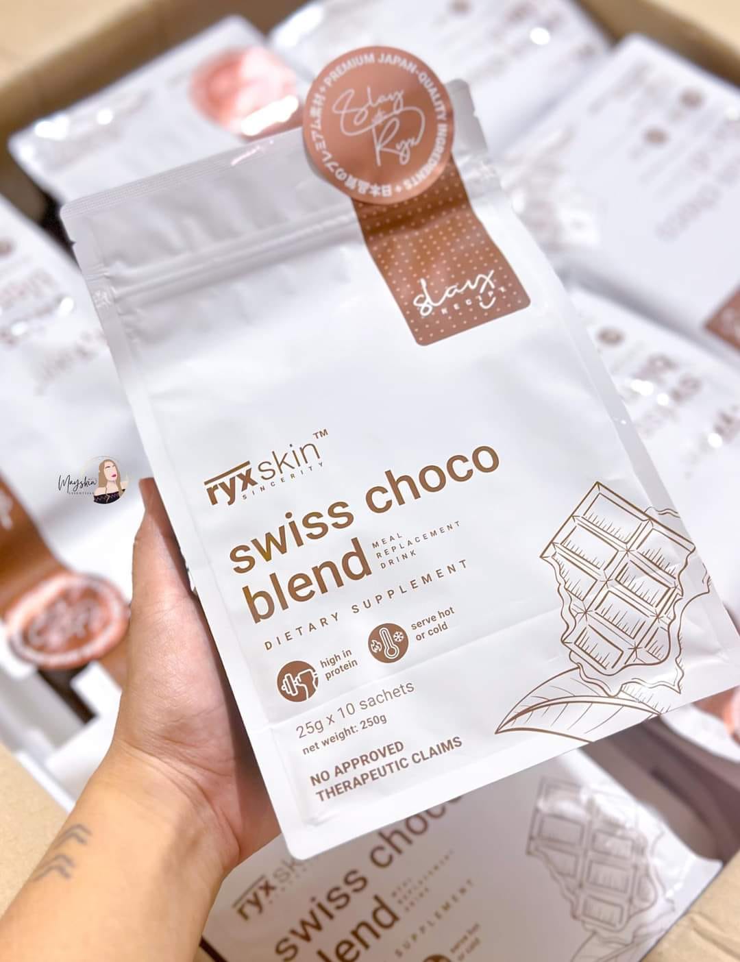 Ryx Skin Swiss Choco Blend 25g x 10 sachet