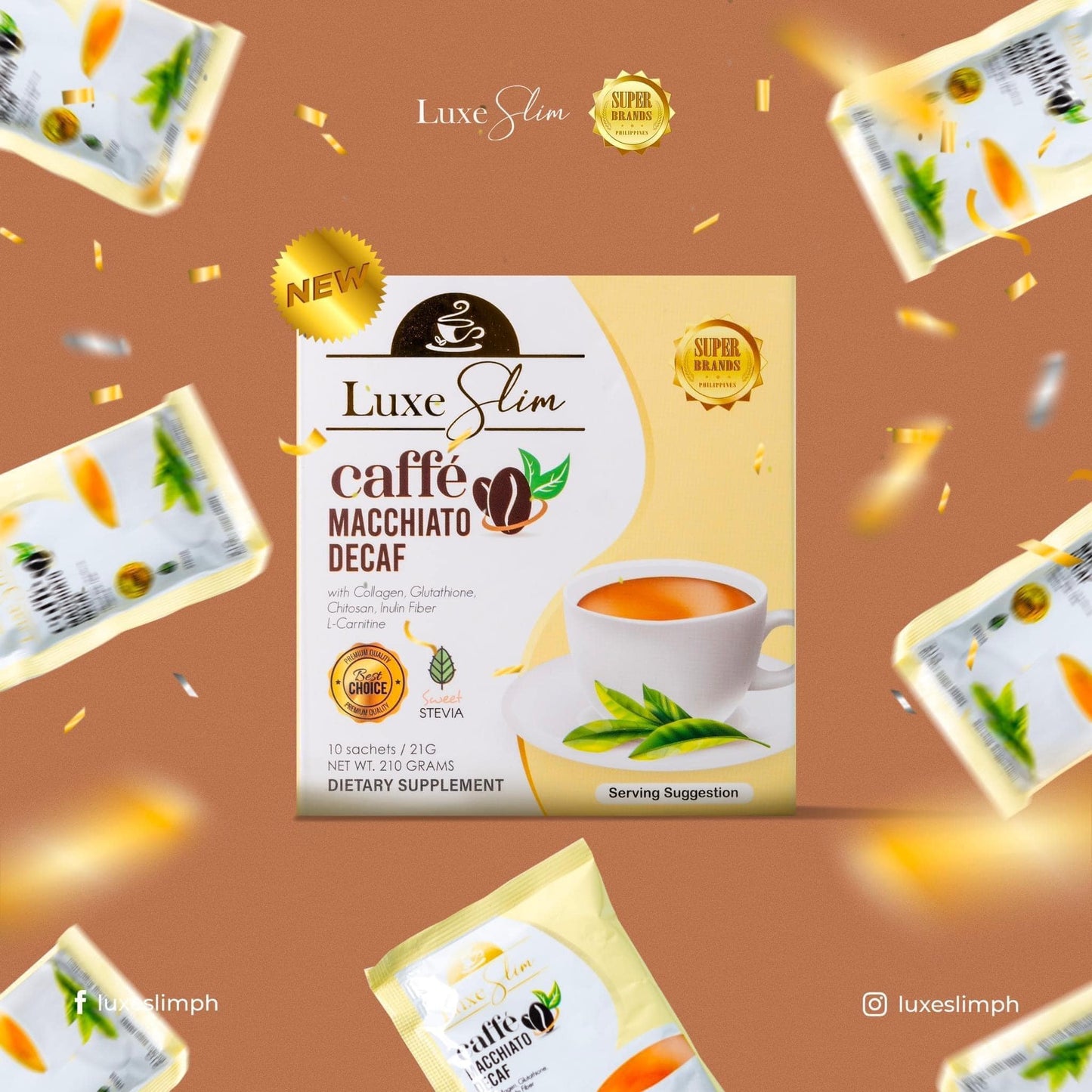 Luxe slim Macchiato Decaf