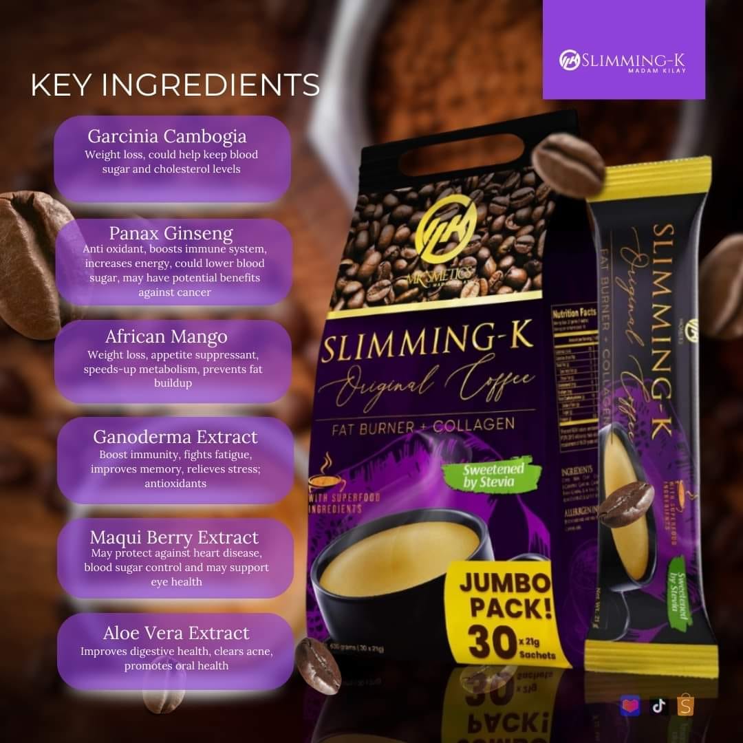 Slimming-K Original Coffee by MK'SMETICS Jumbo