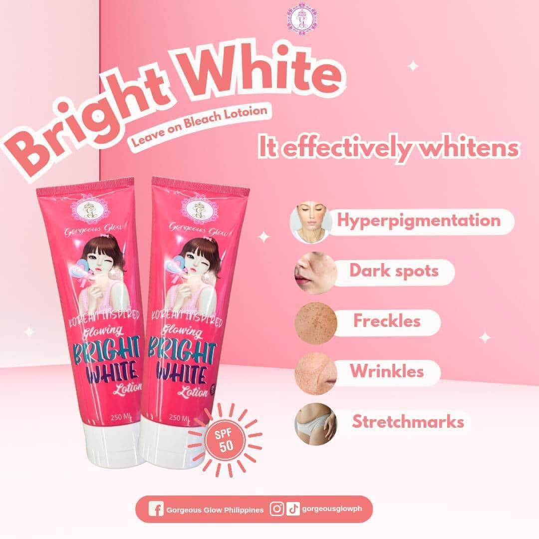 Gorgeous Glow Bright White Lotion 250mL