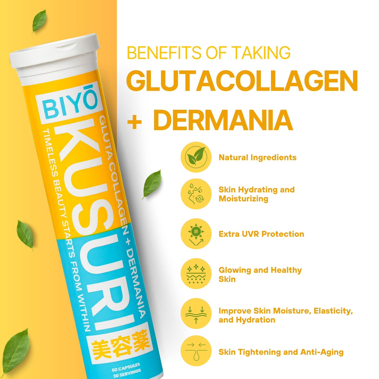 Savage BIYO Kusuri Gluta Collagen + Dermania & Pill Booster Combo