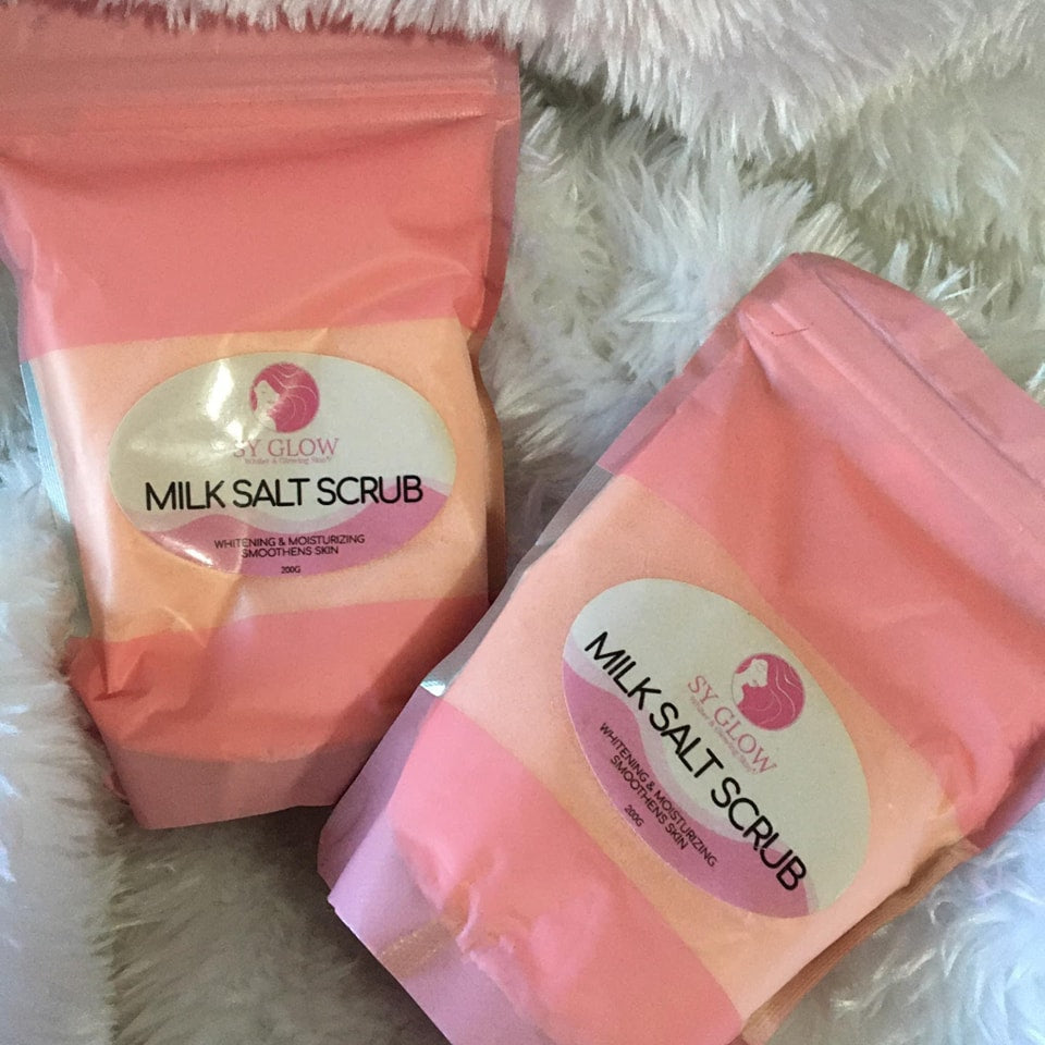 SY Glow Milk Salt Scrub 200g