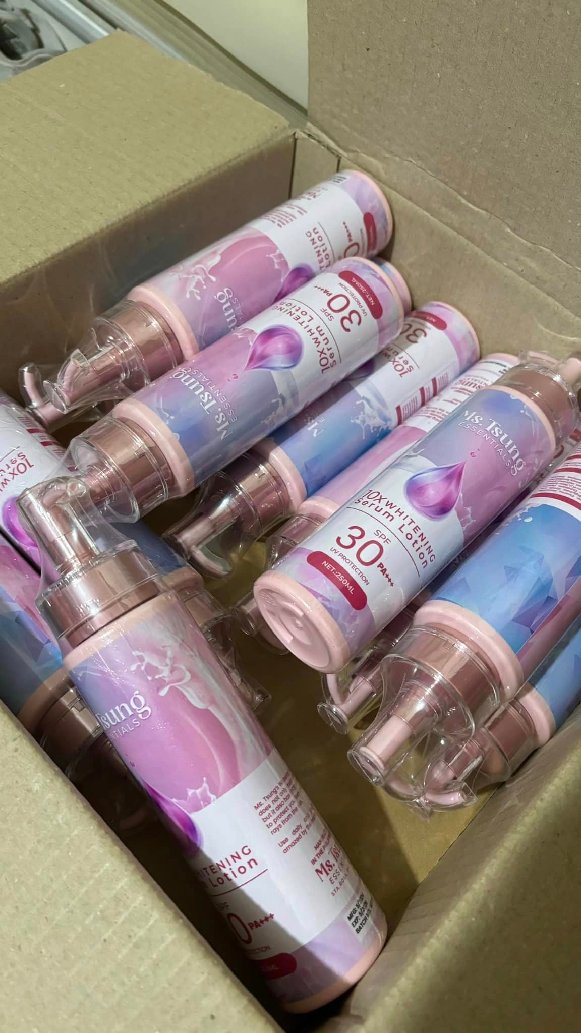 Ms. Tsung 10x Whitening Serum Lotion 250mL