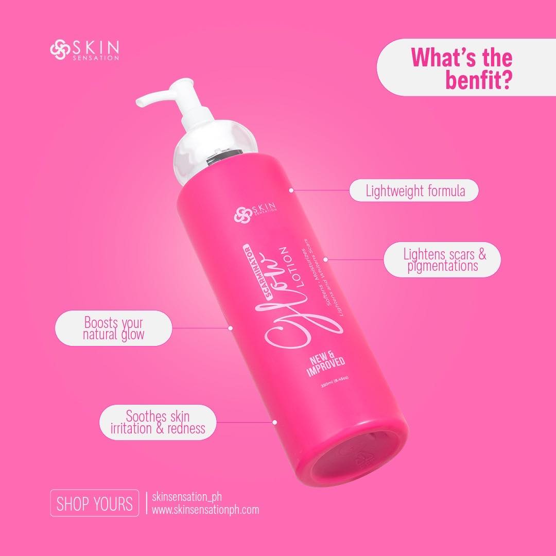 SKIN Sensation Scarminator Glow Lotion New & Improved 250mL