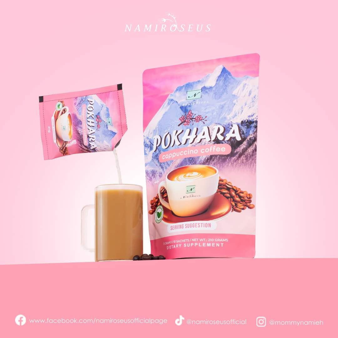 Pohkara Cappuccino Coffee 21gX10sachets