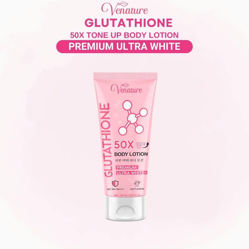 Venature Glutathione 50X Tone Up Body Lotion 150mL Venature Glutathione 50X Tone Up Body Lotion 150mL