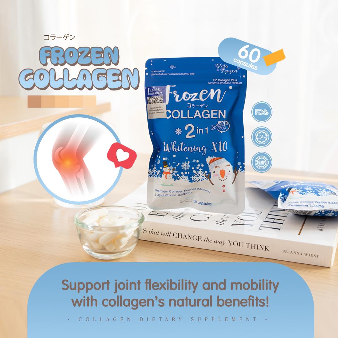 Frozen Collagen 2 in 1 Whitening X10 60capsules