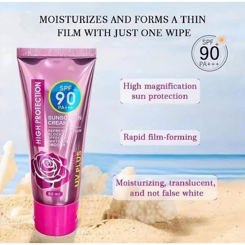 Kiss Beauty Sunscreen Cream SPF90+PA+++ 60mL