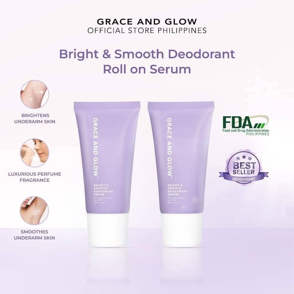 Grace and Glow Bright & Smooth Deodorant Serum 50mL