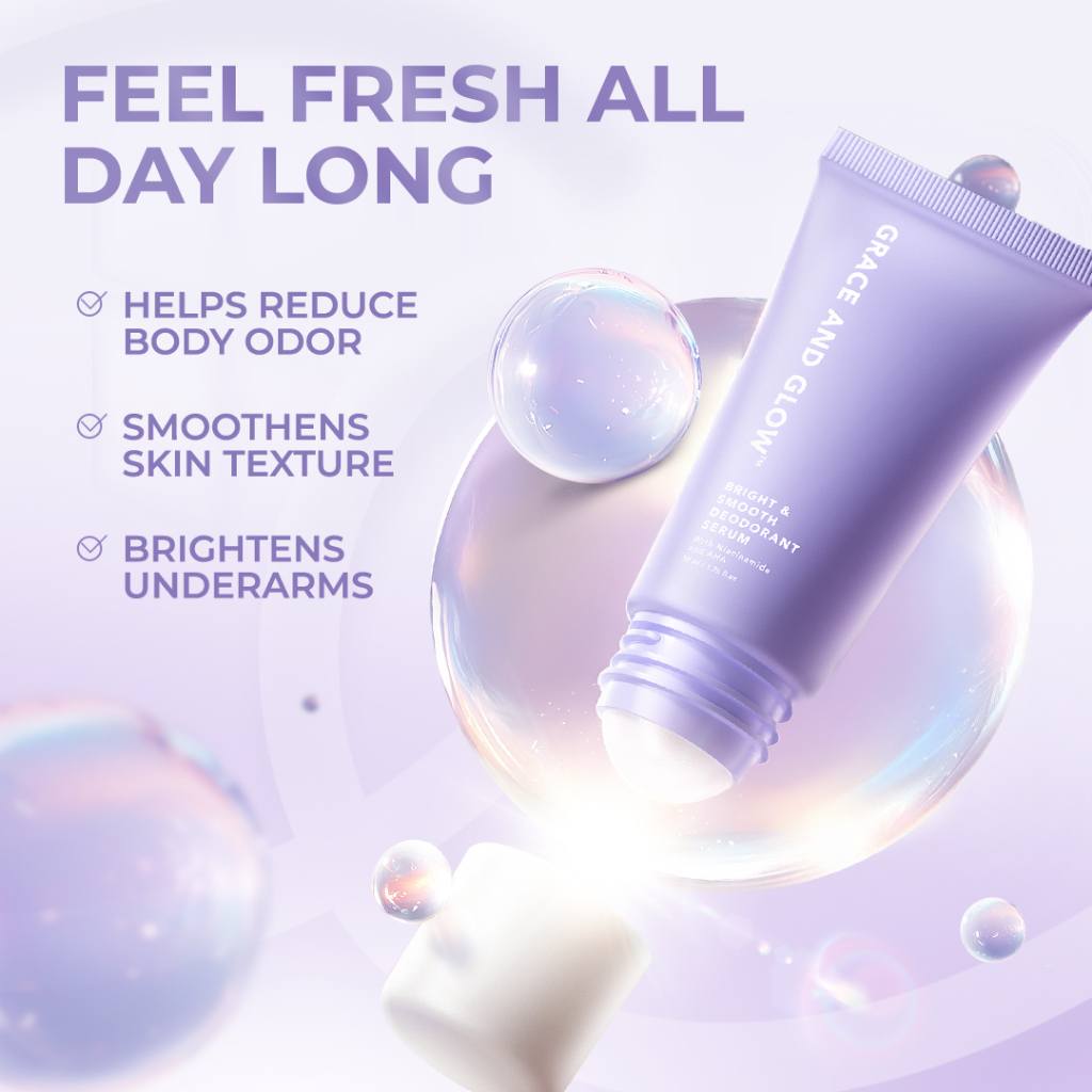 Grace and Glow Bright & Smooth Deodorant Serum 50mL