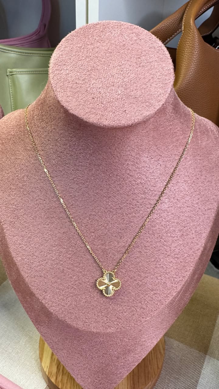 HK VCA Gold Necklace
