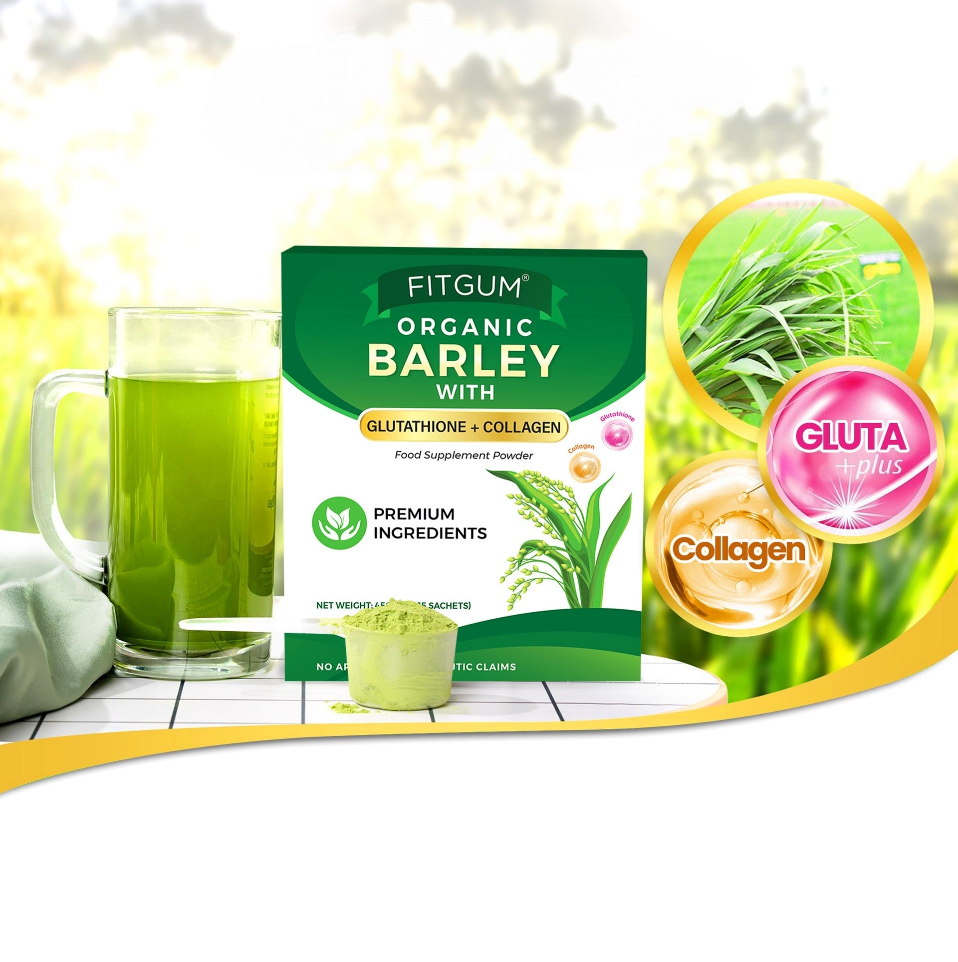 barley glutathione Is Glutathione Safe to Take Daily for a Long Time? Usage & Benefits Ex–  YuGap Wellness main image 0