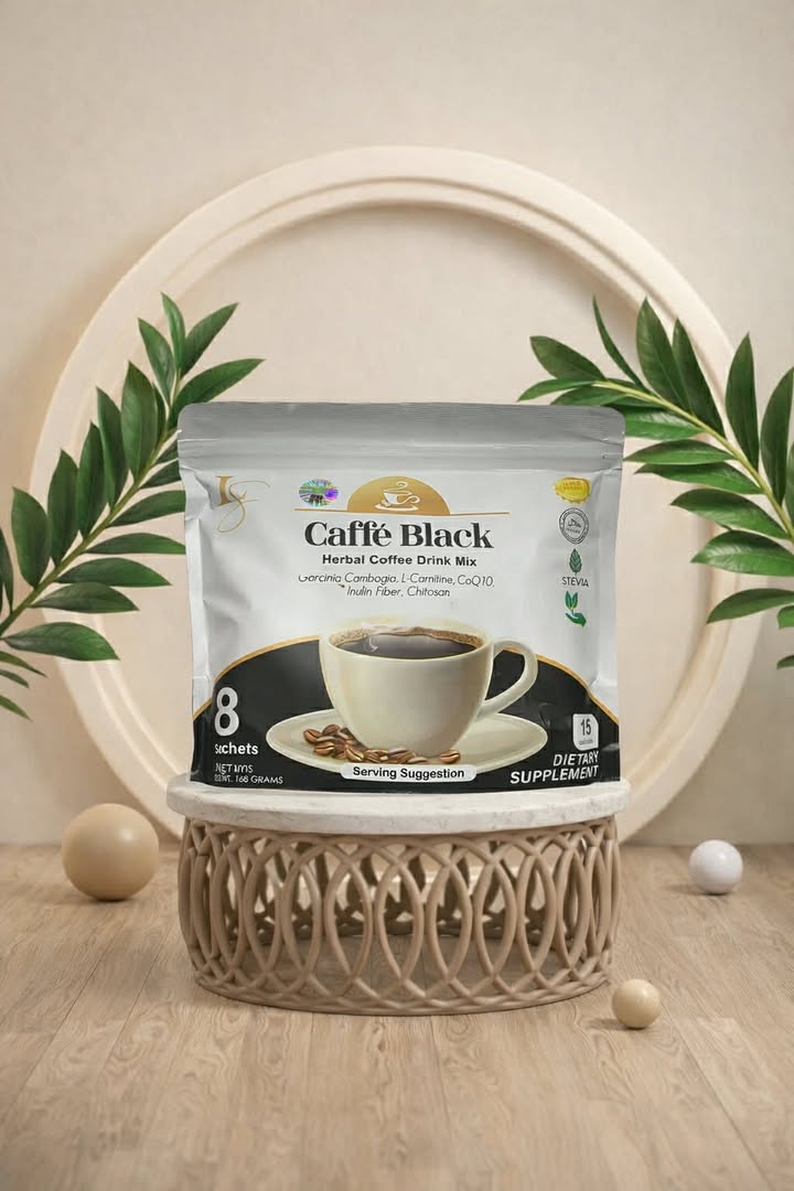 Luxe Slim Caffe Black 8sachets
