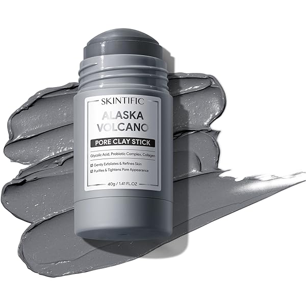 Skintific Alaska Volcano Pore Clay Stick 40g