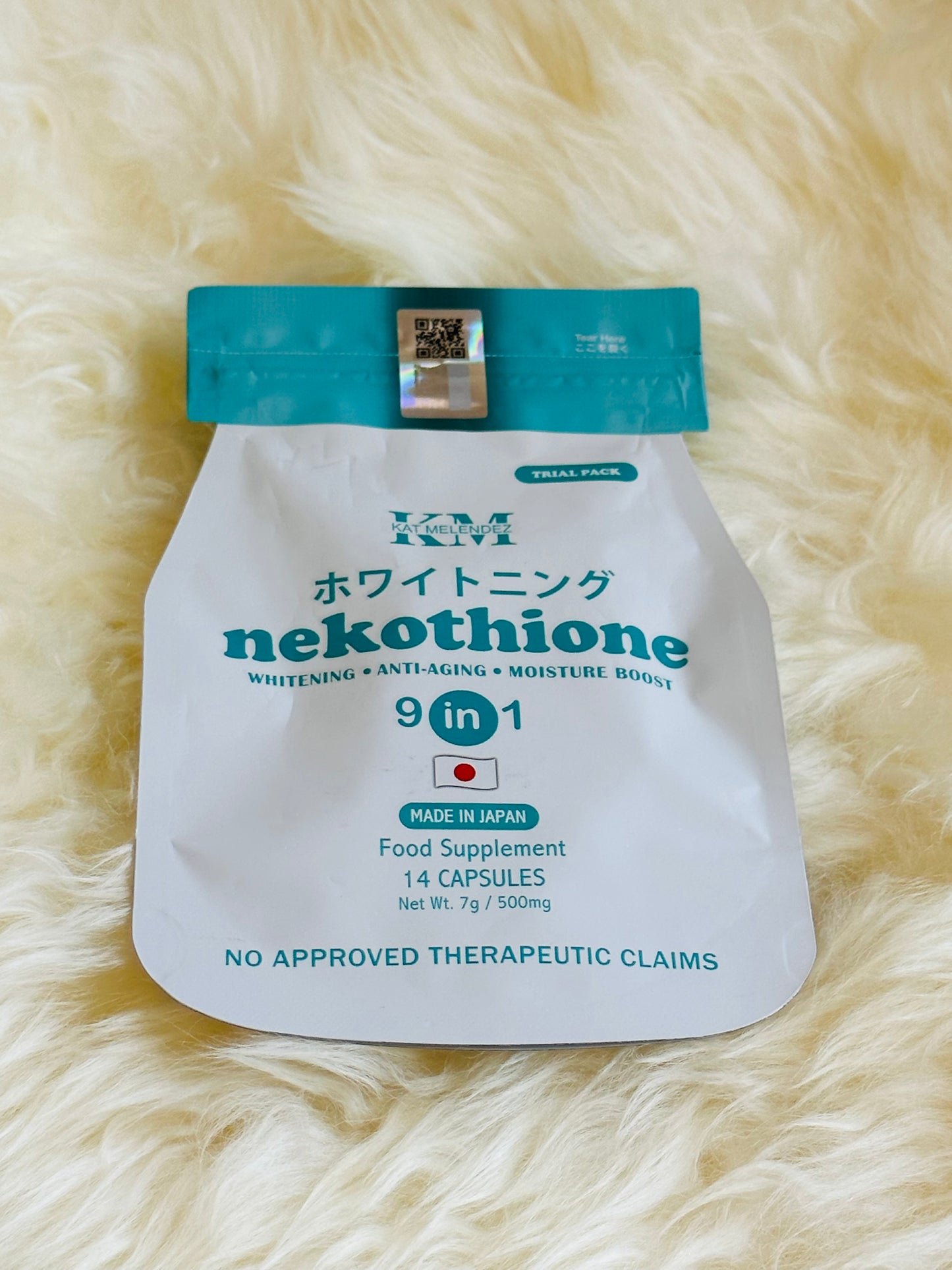 Herskin Nekothione 9 in 1 Whitening Food Supplement 14capsules