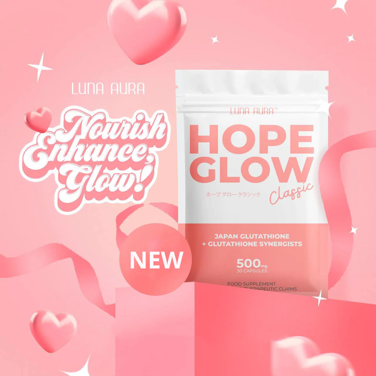 Luna Aura Hope Glow Classic 30 capsules