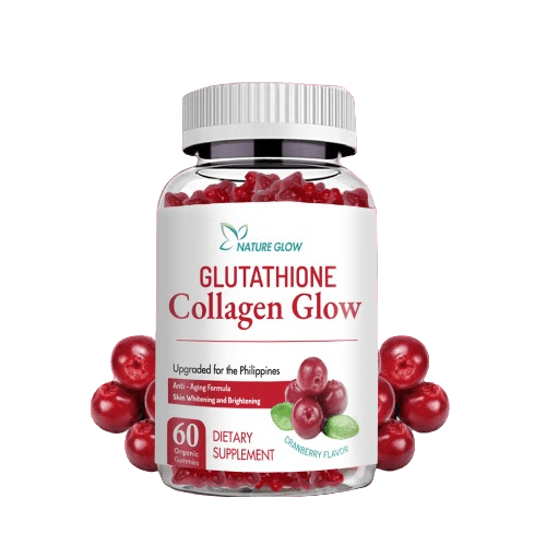 Nature Glow Glutathione Collagen Glow Cranberry Flavor 60 Gummies
