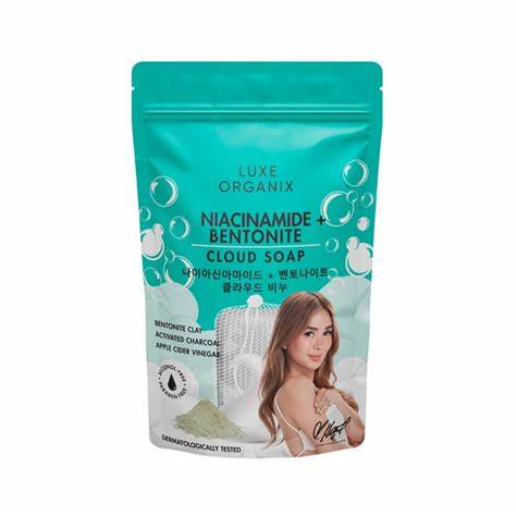 Luxe Organix Niacinamide + Bentonite Cloud Soap 180g