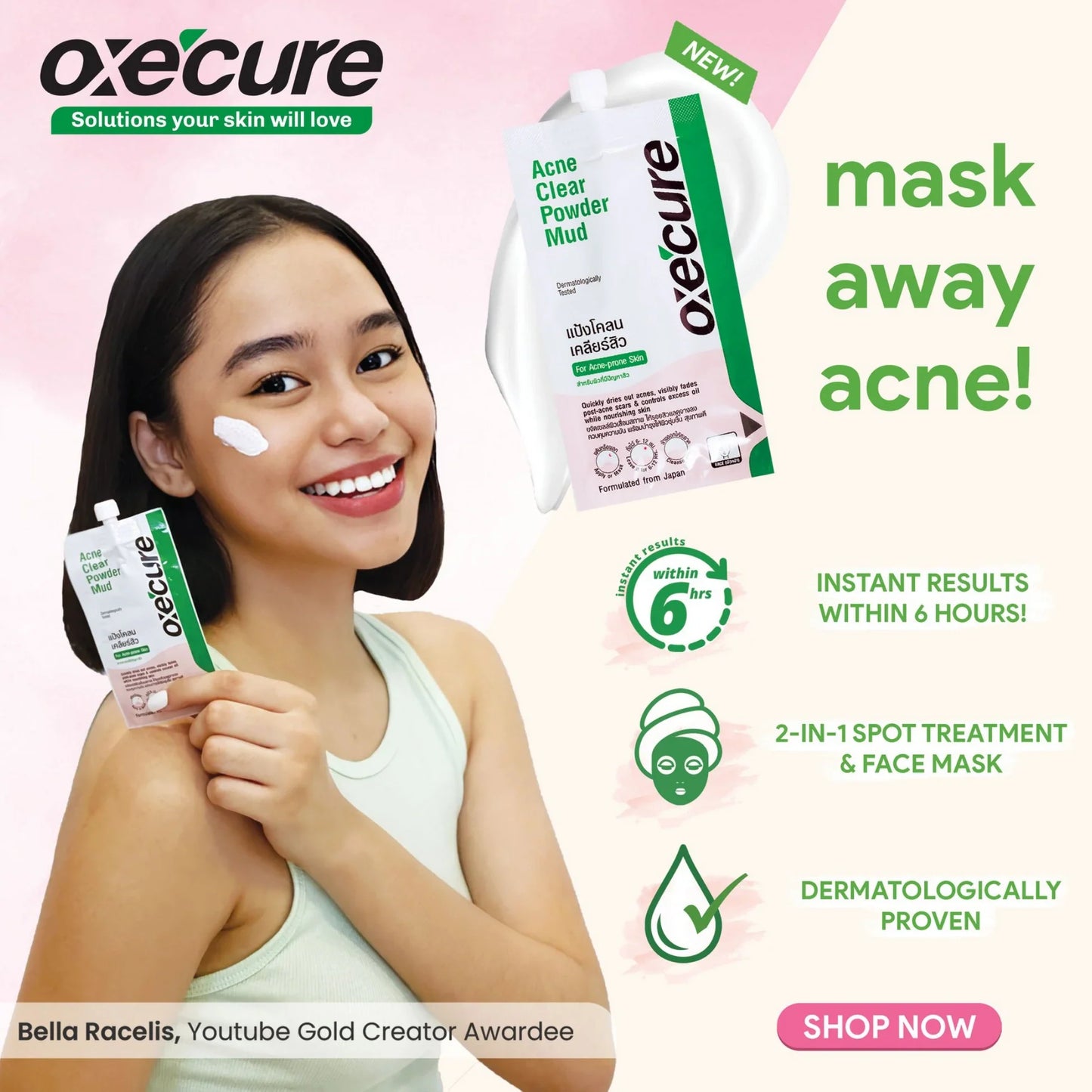 Oxecure Acne Clear Powder Mud 5g
