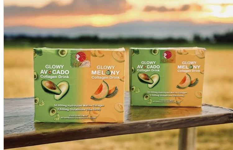 SY Glow Collagen Drink Avocado & Melon Flavor 10sachests