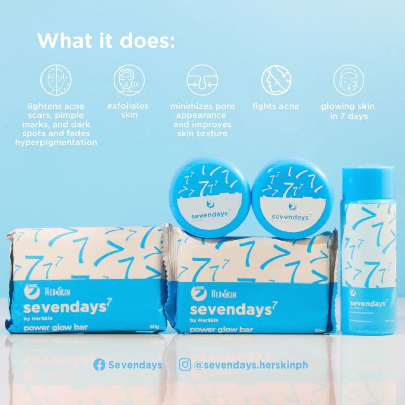 HerSkin Sevendays Power Exfoliating Set