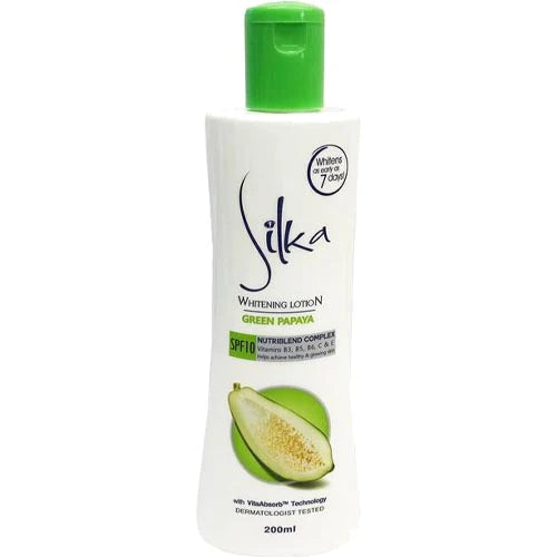 Silka Green Papaya Whitening Lotion 200mL