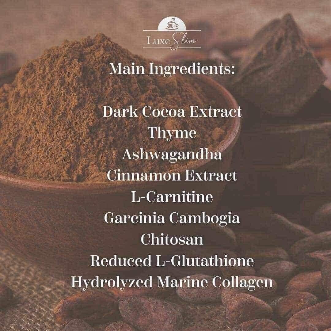 Luxe Slim Dark Choco Chocolate Drink