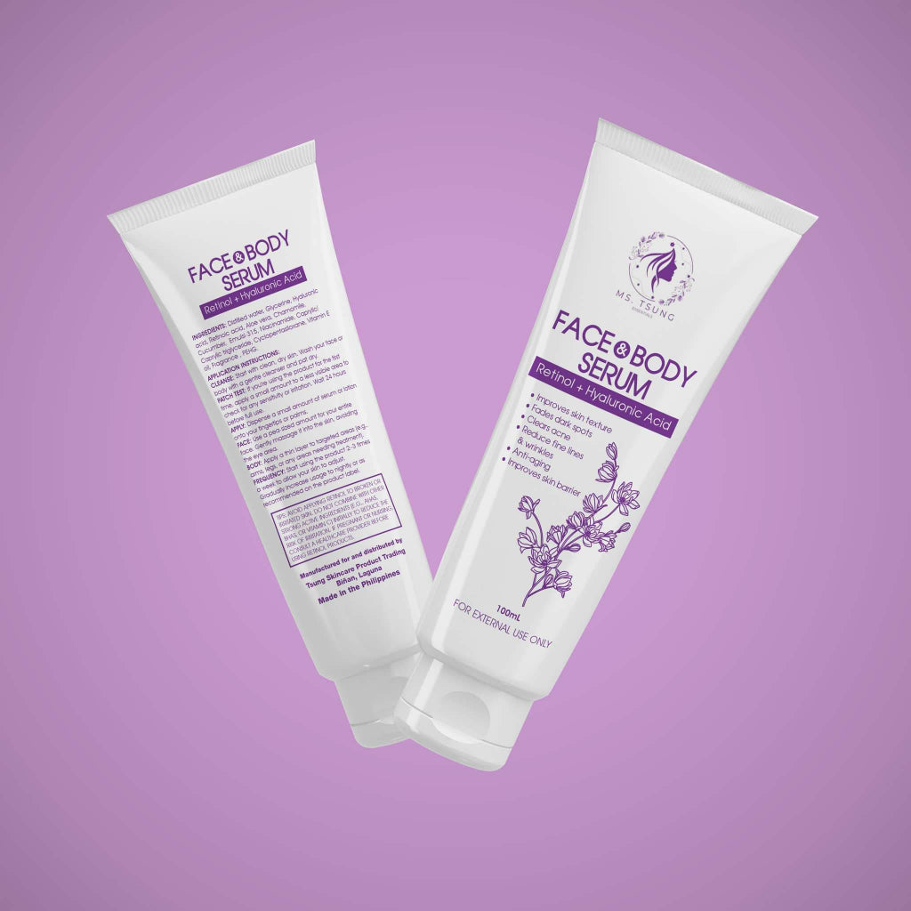 Ms Tsung Face & Body Serum Retinol+Hyluronic Acid 100mL