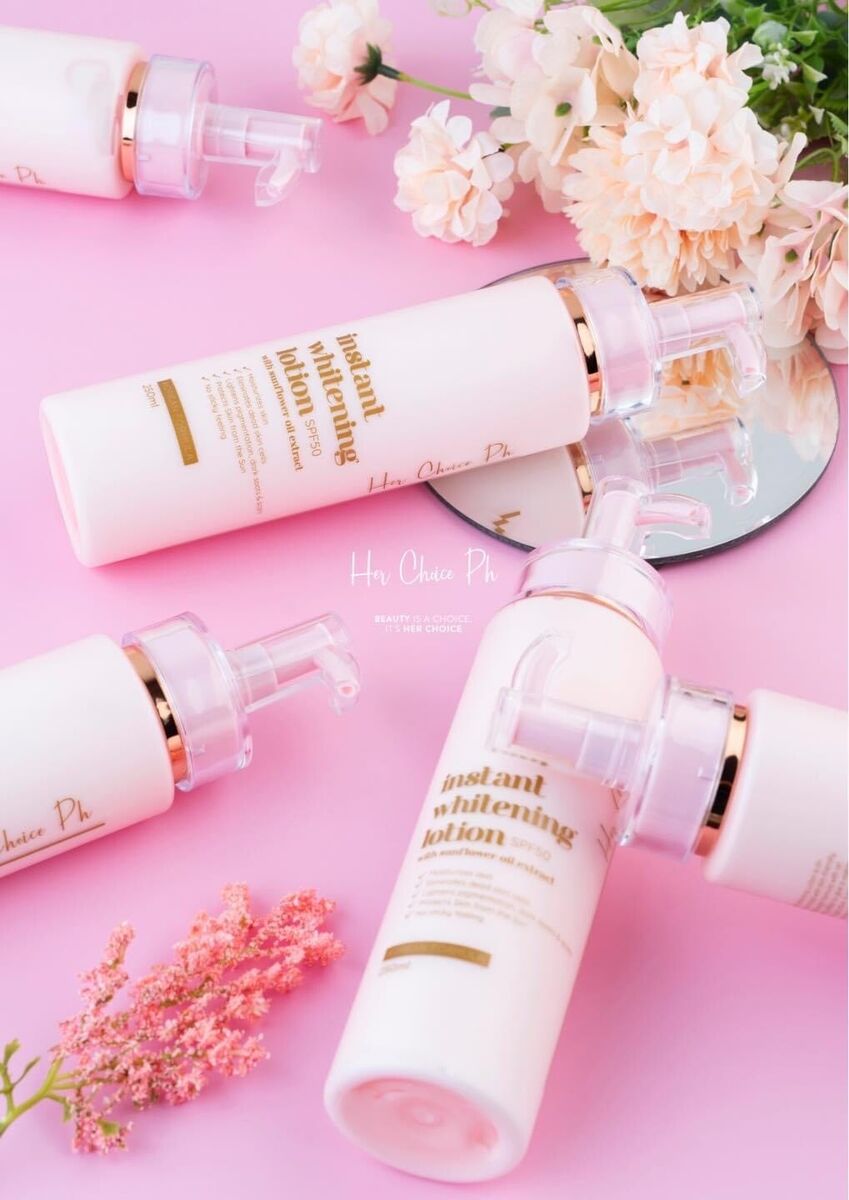 Her Choice Instant White Lotion SPF50 with Sunflower Oil 250mL