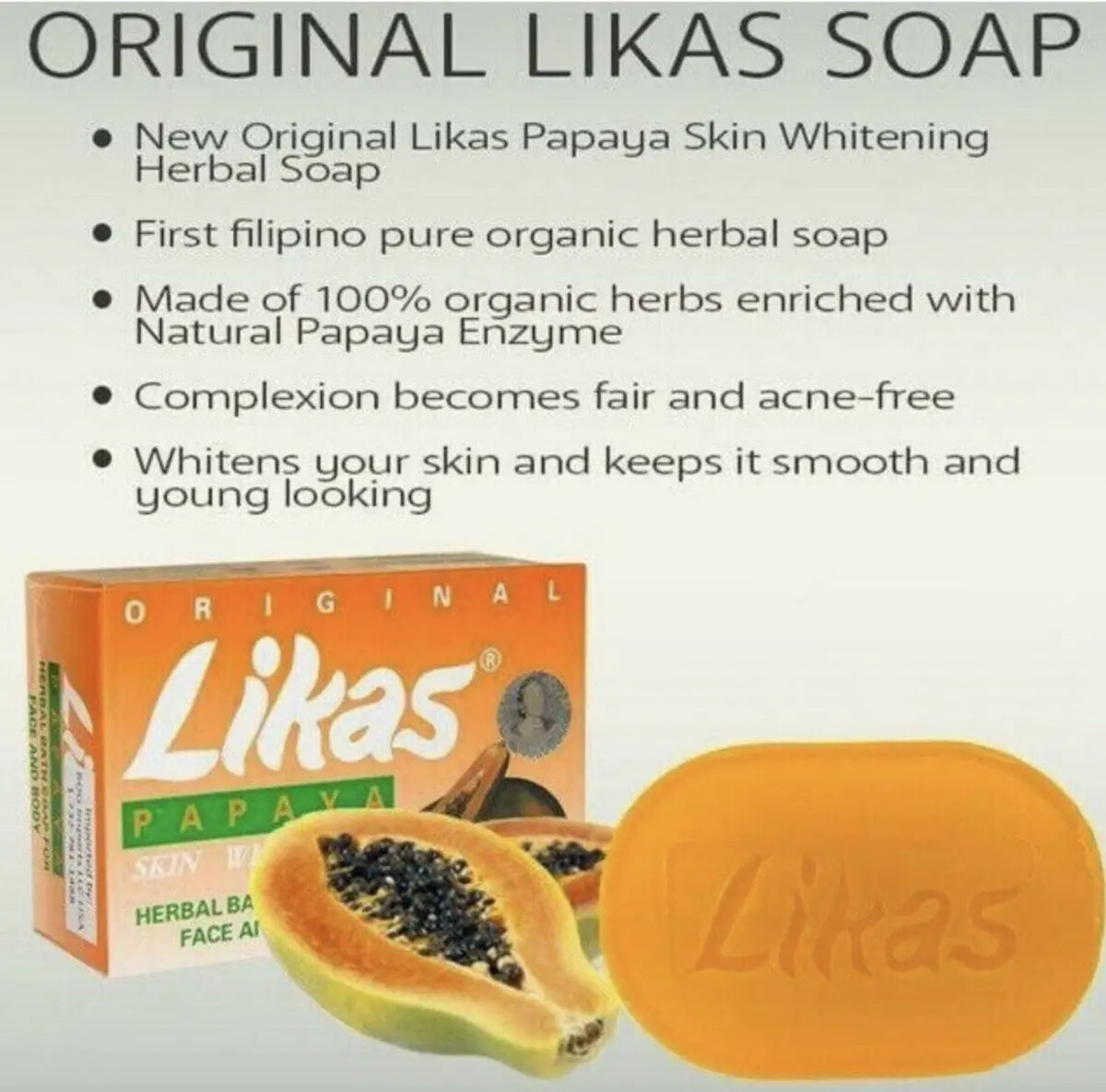 Likas Papaya Skin Whitening 135g