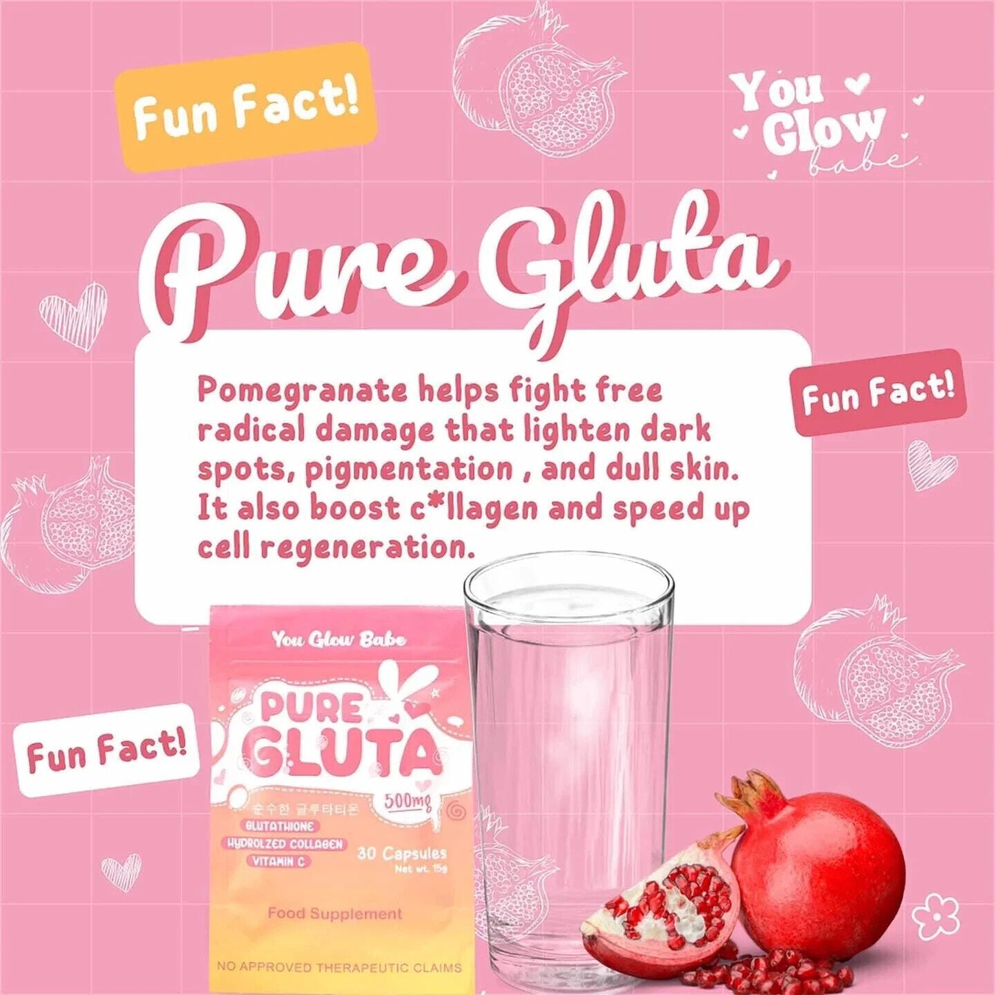 You Glow Babe Pure Gluta 15g