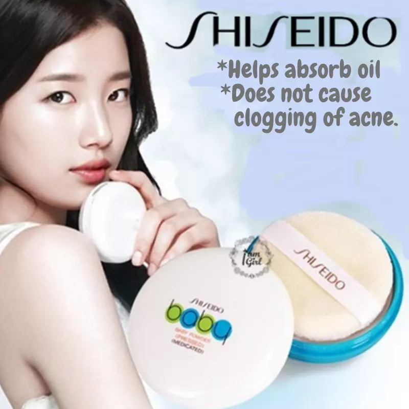 Shiseido Baby Powder (Pressed) Medicated 50g