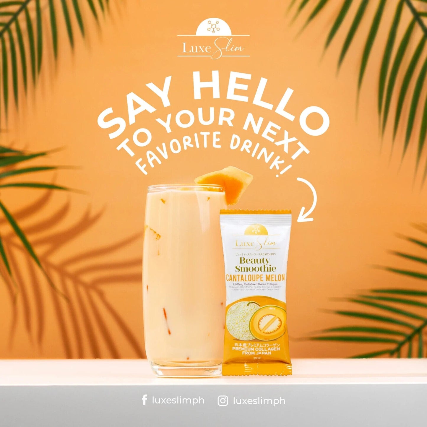 Luxe Slim Cantaloupe Melon