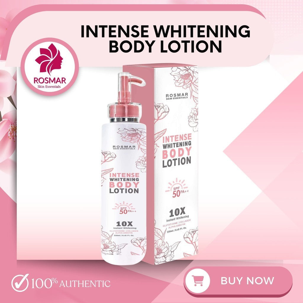 Rosmar Intense Whitening Body Lotion SPF50 PA+++ 250mL