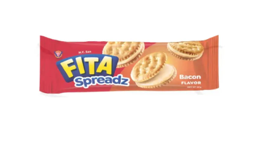 FITA Spreadz Sandwich Crackers Bacon 10 Pieces 25g