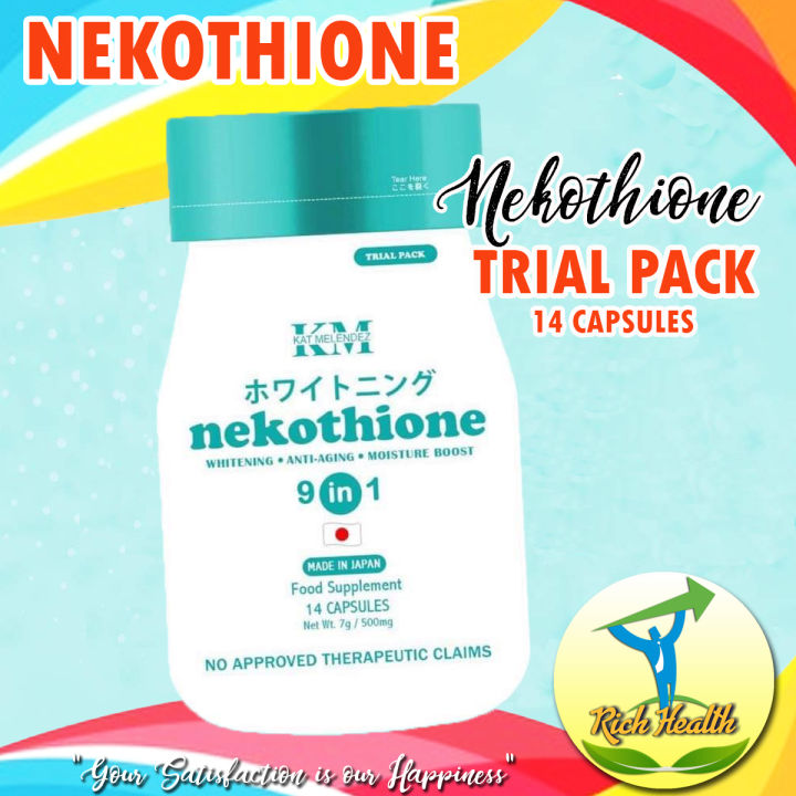 Herskin Nekothione 9 in 1 Whitening Food Supplement 14capsules